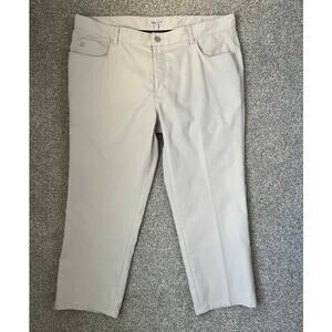 Peter Millar Performance Golf Five Pocket Pant Chino Stretch Beige EB66 40x34